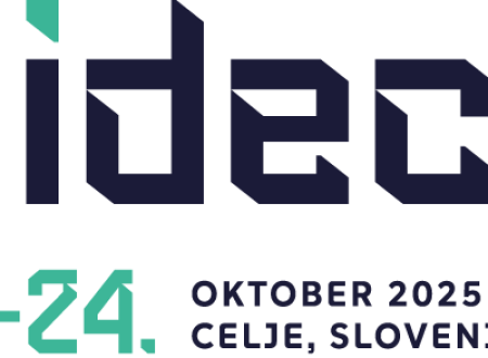 Logotip sejma SIDEC, z izpisano kratico in datumom