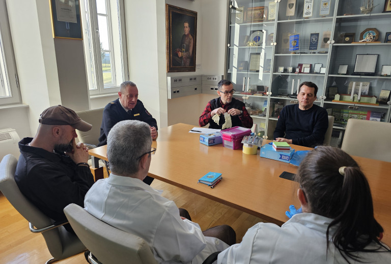 Usposabljanje v Vojaškem muzeju Slovenske vojske »Evakuacija muzejskih predmetov« 