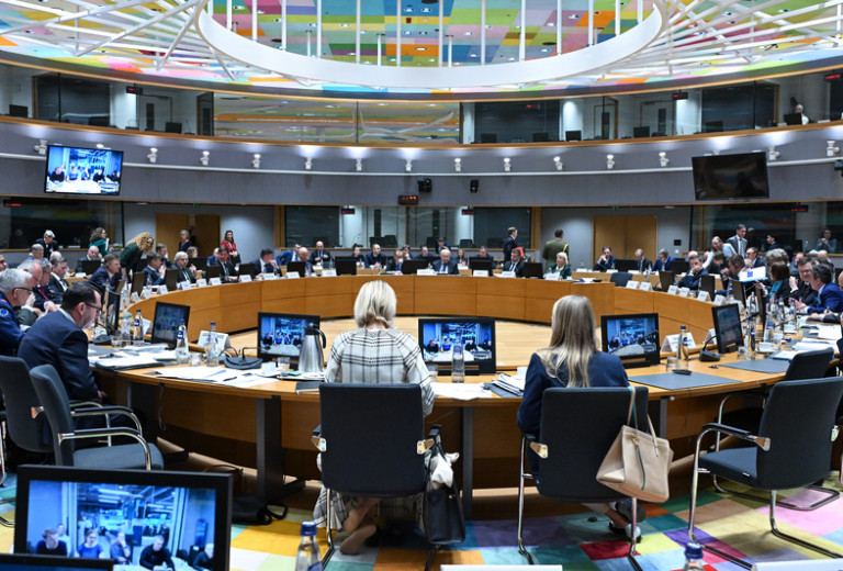 Minister Sajovic na zasedanju obrambnih ministrov Evropske unije 