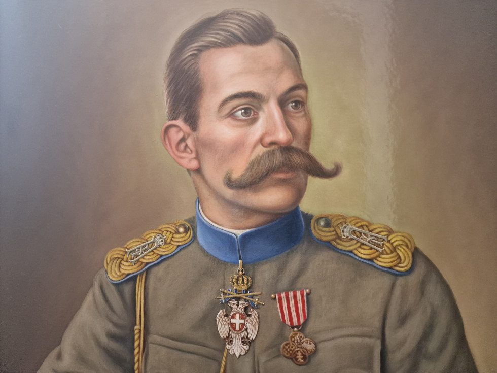 Naslikan generalov portret