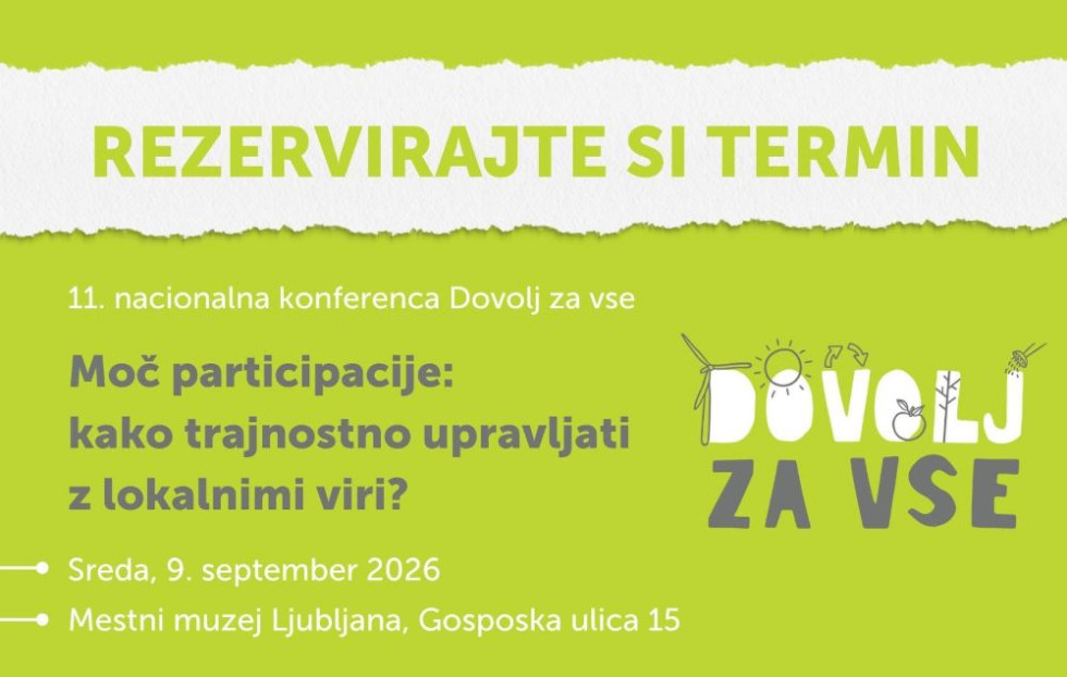 Prehod v družbo, ki trajnostno upravlja z lastnimi viri, je edini način, da se izognemo katastrofalnim posledicam zaostrujoče se podnebne in okoljske krize. 