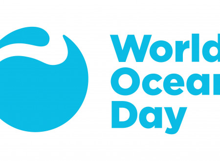 Logotip z napisom World Ocean Day