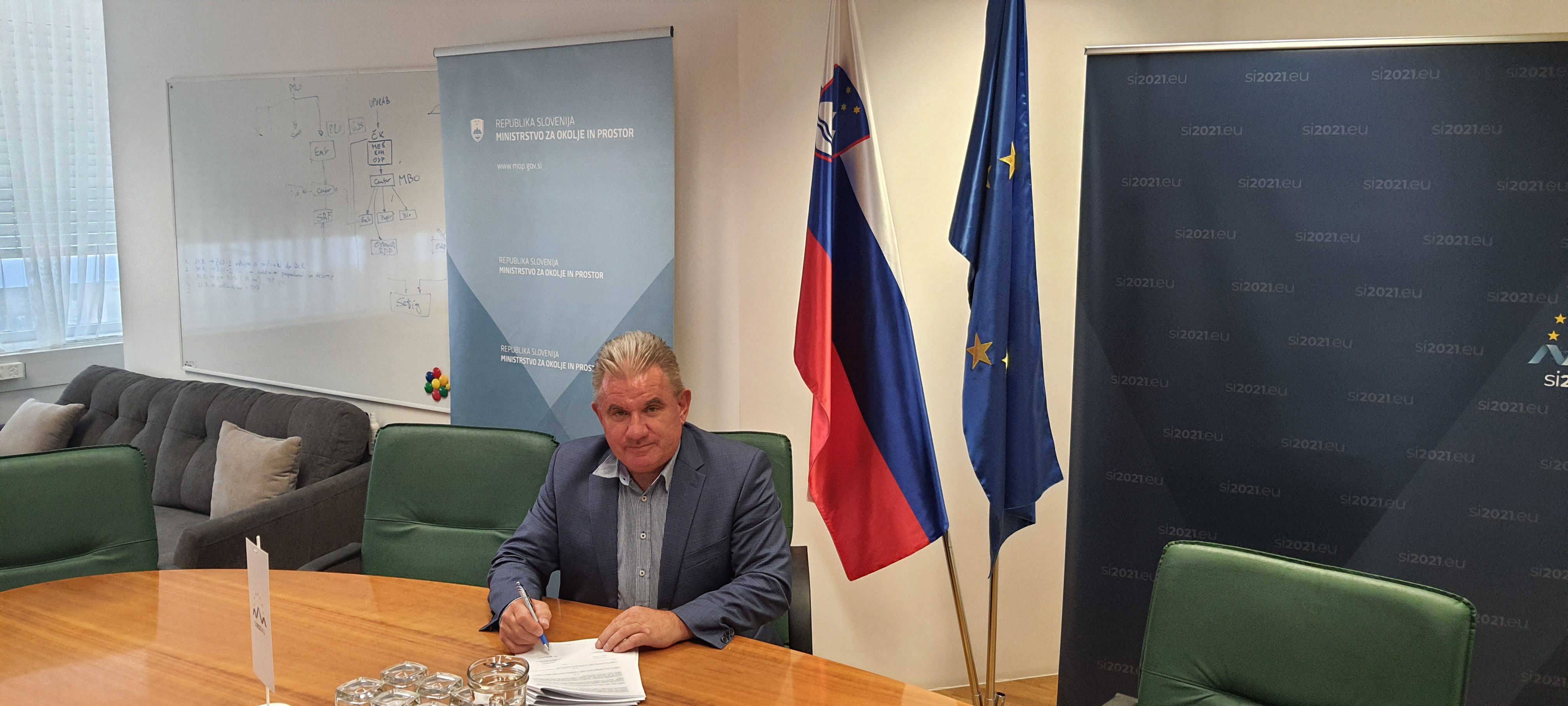 Podpis Pogodbe O Sofinanciranju Gradnje Kanalizacije V Ob ini Kr ko 