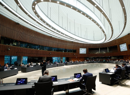 Photo of session in a hall