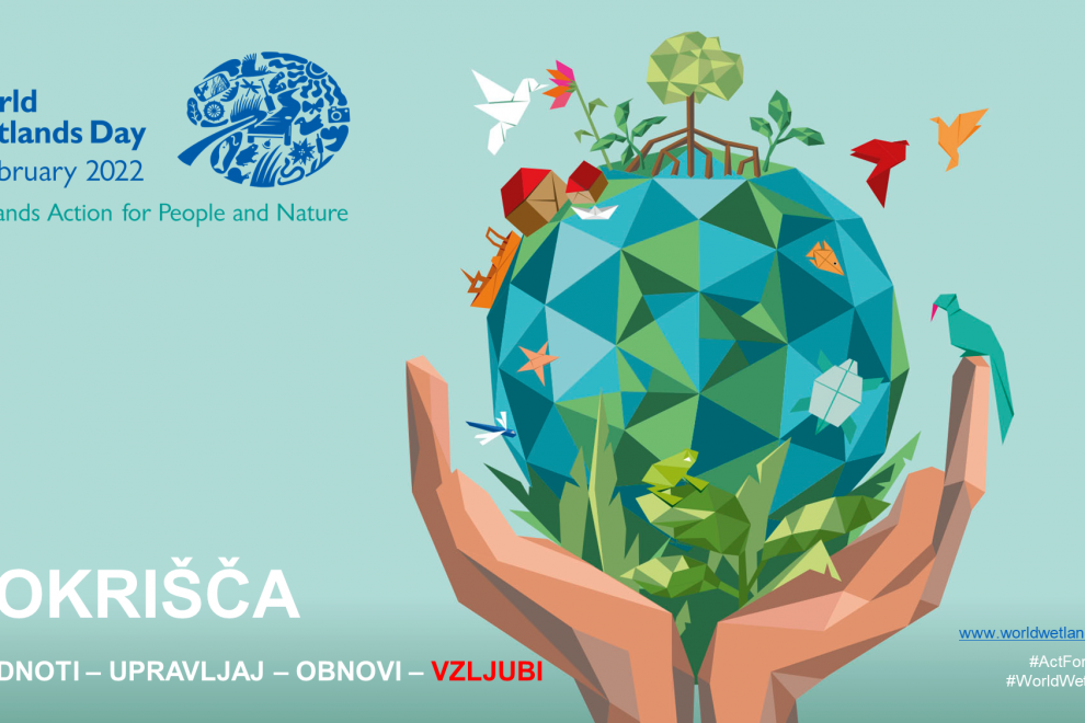 Logotip Svetovnega dneva mokrišč 2022