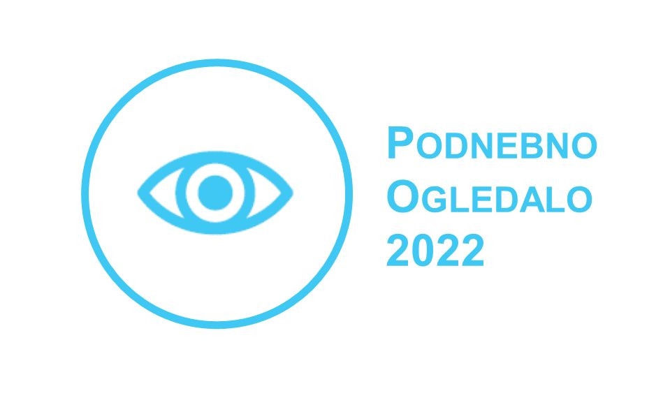 Logotip Podnebno ogledalo 2022