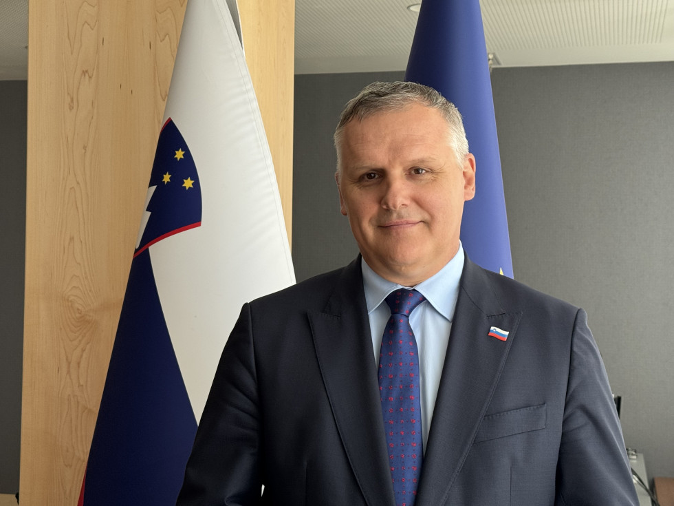 minister Bojan Kumer / portret