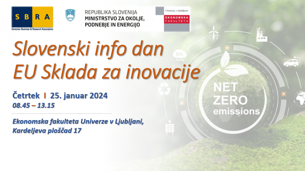 Slovenski info dan EU Sklada za inovacije