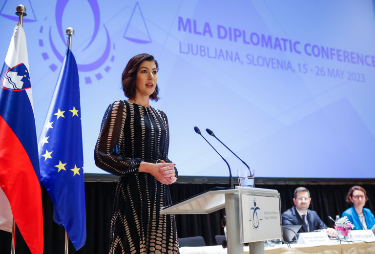 The Minister of Justice emphasises the protection of children in criminal proceedings at the MLA diplomatic conference