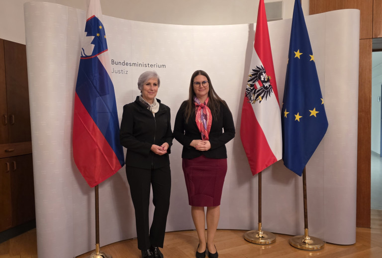 Srečanje pravosodnih ministric Slovenije in Avstrije