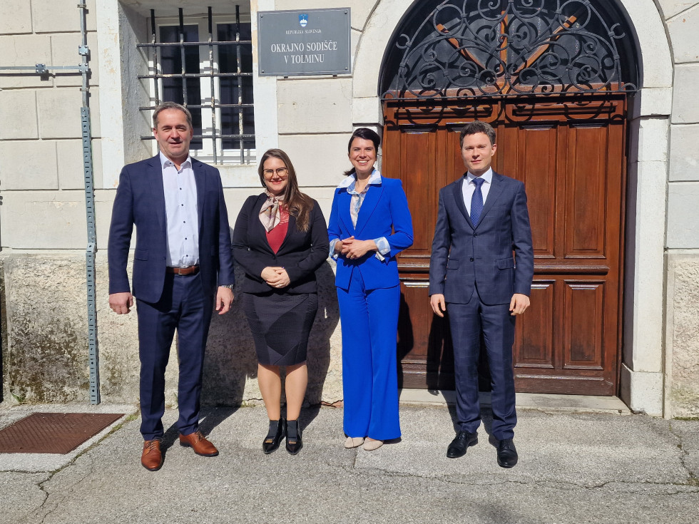 Ministrica s pravosodnimi deležniki