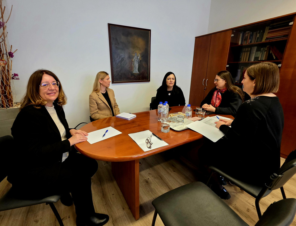 ministrica in vodstvo sodišča