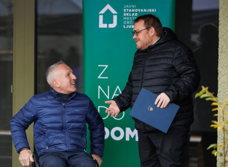 Maljevac in Rink v pogovoru pred nagovorom