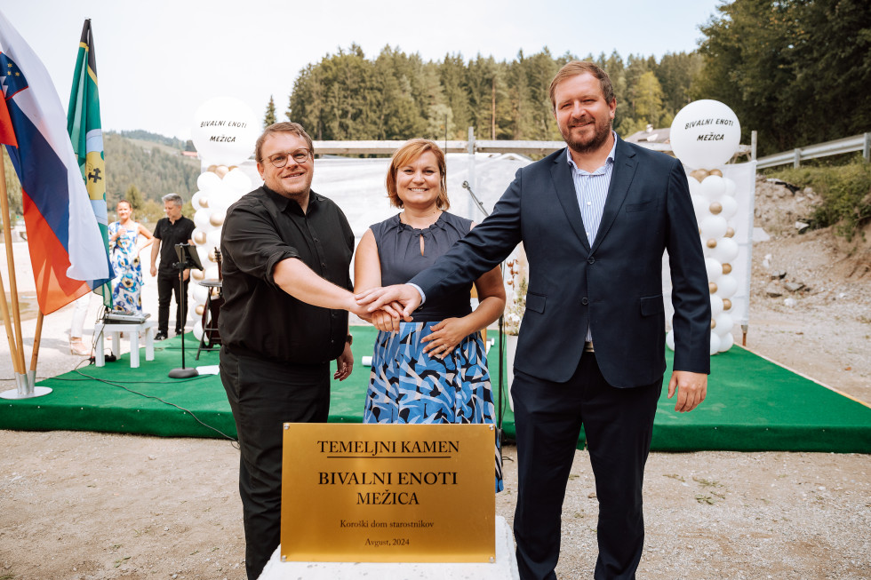 Maljevac, Pavlinič Šoba in Maze položili temeljni kamen