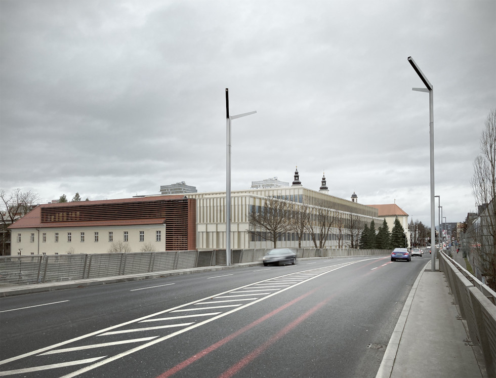 Vizualizacija celovitega območja bivše Šempetrske vojašnice.