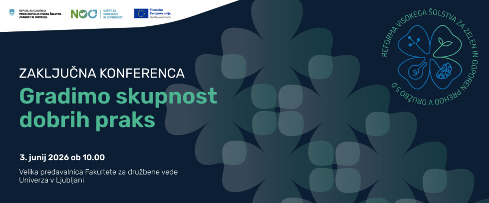 Zaključna konferenca: Gradimo skupnost dobrih praks