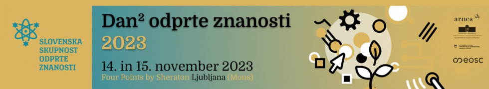 Vabilo na Dan odprte znanosti.