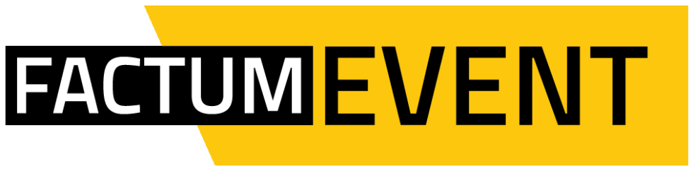 Logotip Factumevent, partnerja v projektu. 