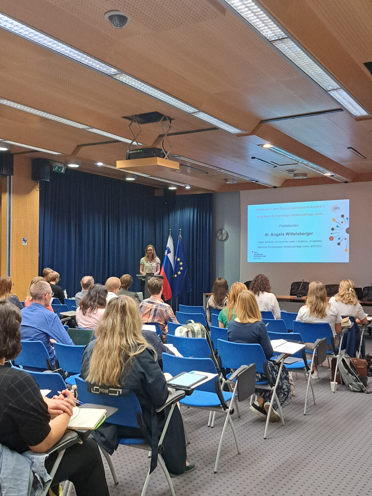 Udeleženci na dogodku ERC