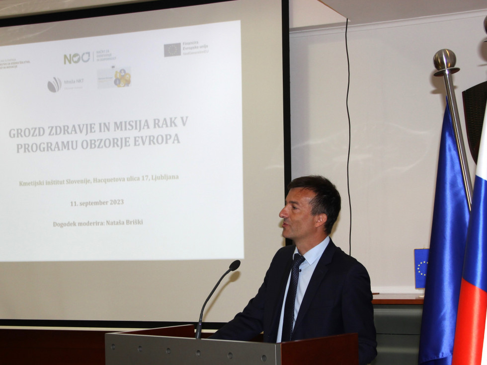 Dr. Jure Gašparič, državni sekretar na MVZI, pristojen za inovacije.