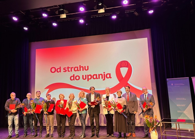 prejemniki priznanj za delo na področju AIDS/HIV