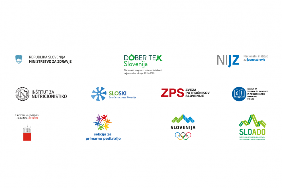 logotipi partnerjev akcije o energijskih pijačah