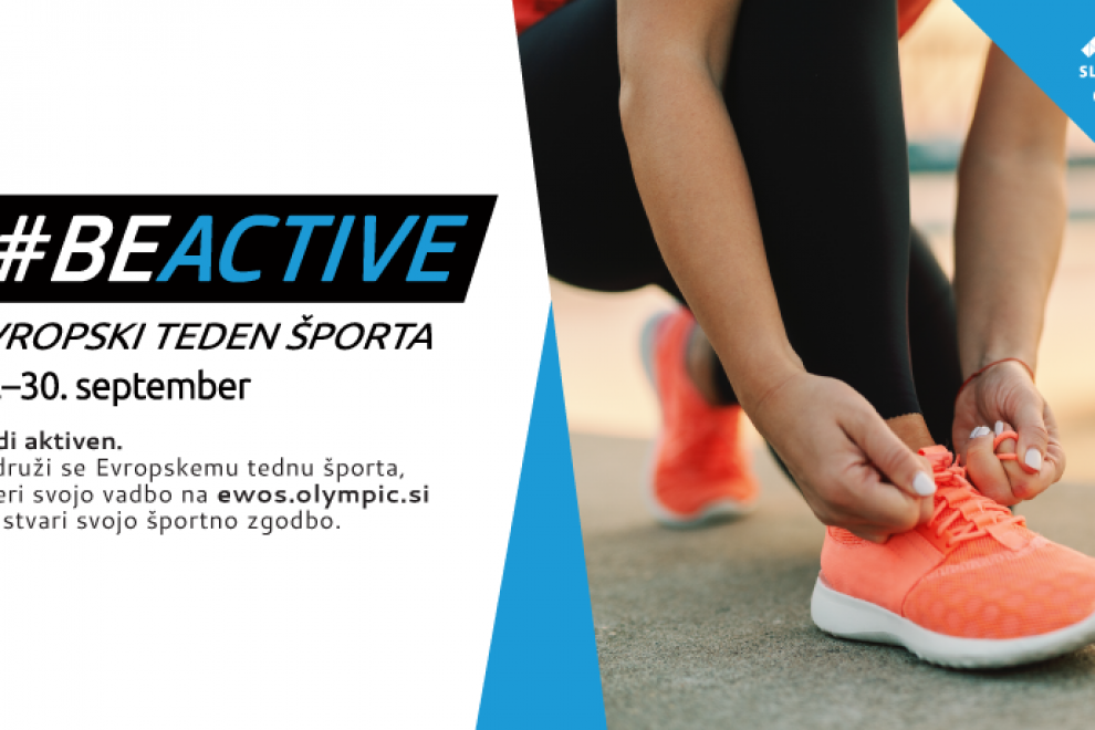 logotip Evropski teden športa
