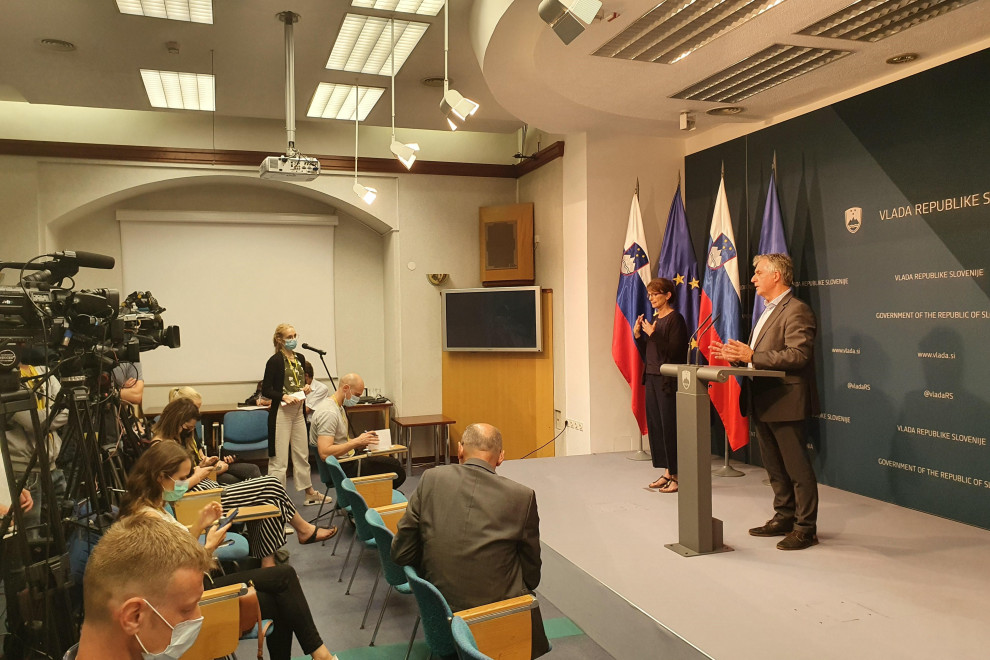 izjava ministra za zdravje Tomaža Gantarja