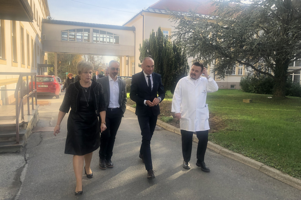 Srečanje ministra za zdravje Aleša Šabedra z vodstvom Splošne bolnišnice Ptuj