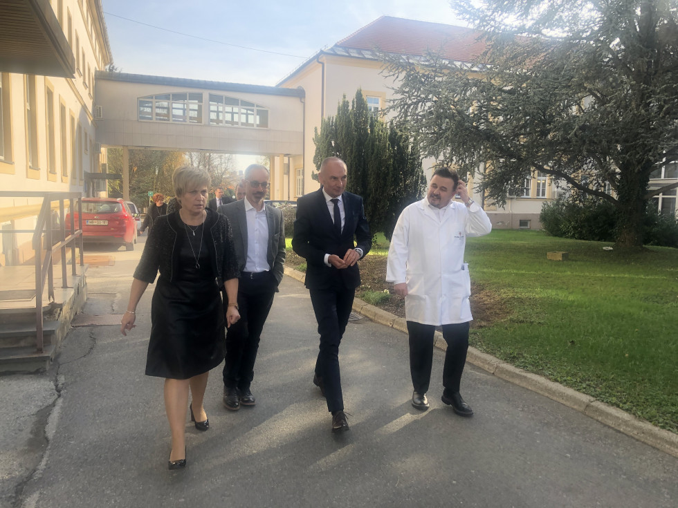 Srečanje ministra za zdravje Aleša Šabedra z vodstvom Splošne bolnišnice Ptuj