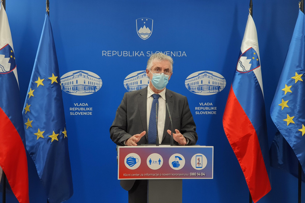 Minister za zdravje Tomaž Gantar