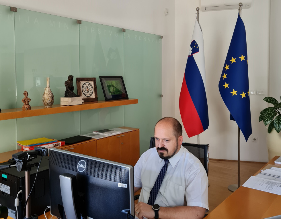 Minister Poklukar avk srečanje zdravniška zbornica Slovenije