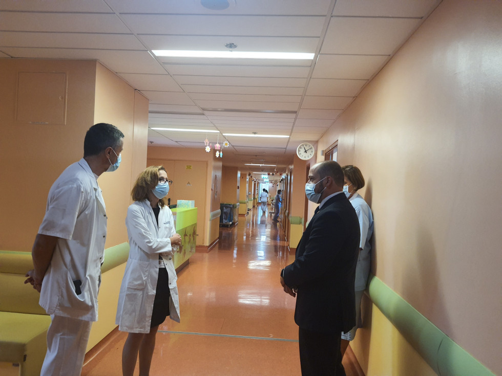 Minister za zdravje na obisku Pediatrične klinike v UKC Ljubljana