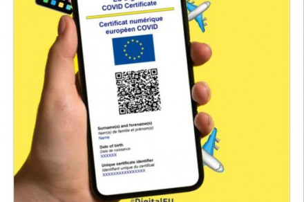 EU digitalno COVID potrdilo - več informacij