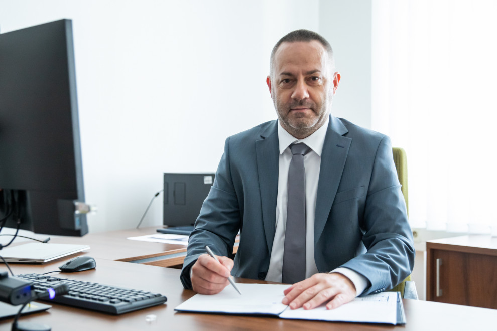 Minister za zdravje Danijel Bešič Loredan