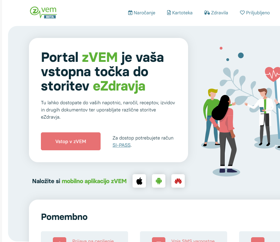 Novi portal zVem