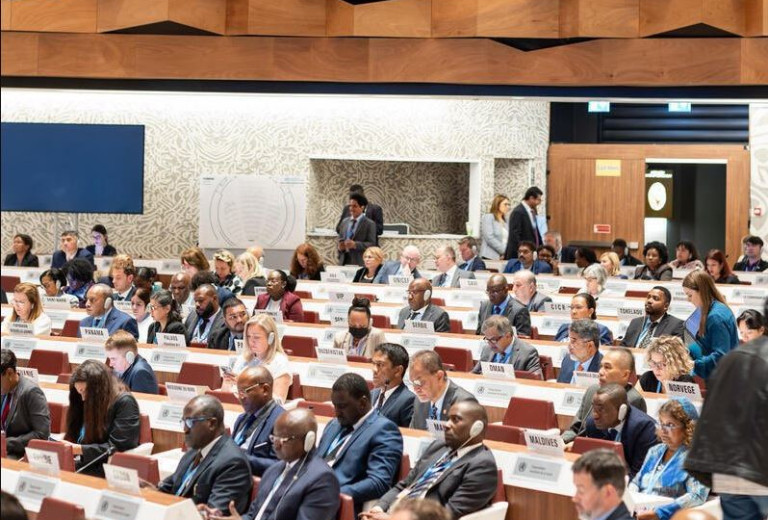 Ministrica za zdravje na 78. zasedanju Generalne skupščine Svetovne zdravstvene organizacije