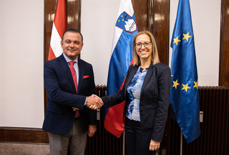 Ministrica za zdravje gostila latvijskega ministra za zdravje