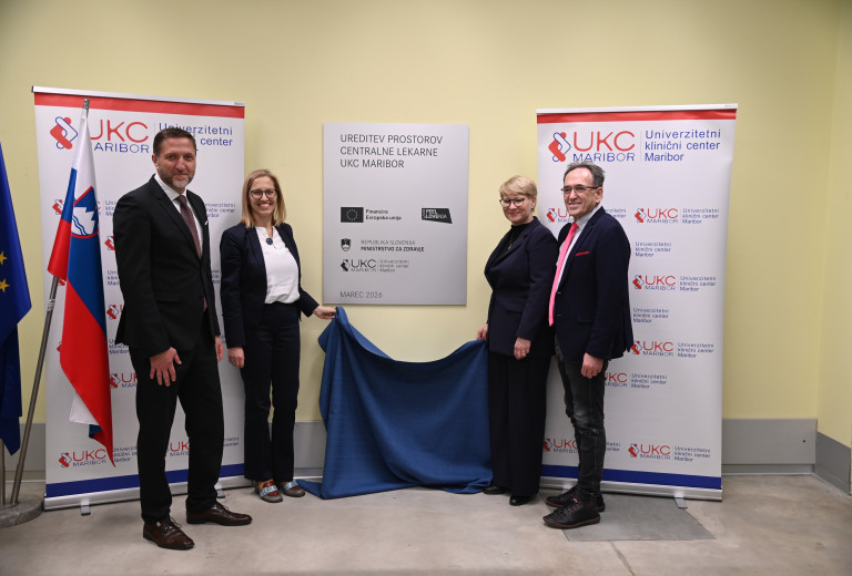 UKC Maribor dobiva nove obsevalnike, postelje in prenovljene prostore Centralne lekarne