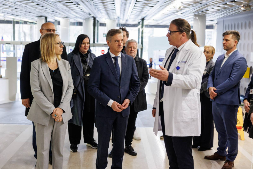 Ministrica v UKC Ljubljana