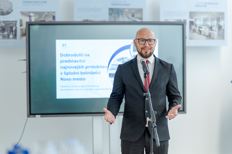 Predstavitev pridobitev v SB Novo mesto