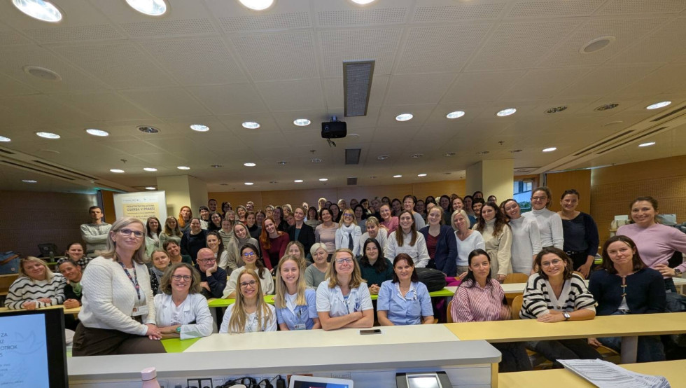 Skupinska slika v predavalnici