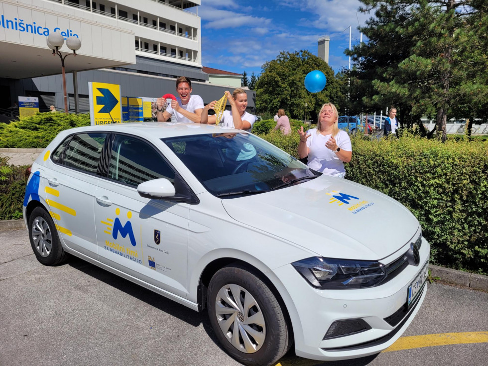 V Zdravstvenem domu Celje izvajajo projekt Mobilni timi za rehabilitacijo. Na sliki so izvajalci projekta.