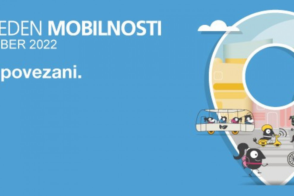 logotip Evropskega tedna mobilnosti