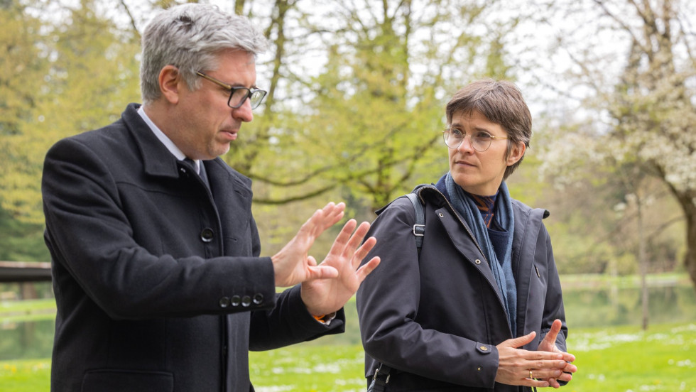 State Secretary Marko Štucin and Minister of State for Europe and Climate Anna Lührmann