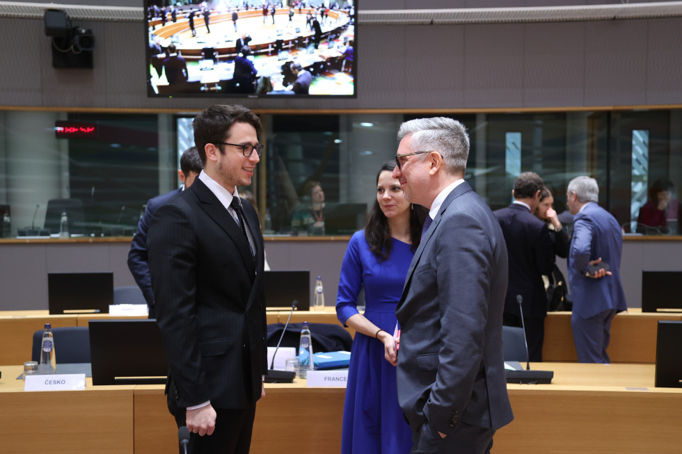 State Secretary Štucin at the General Affairs Council of the European Union