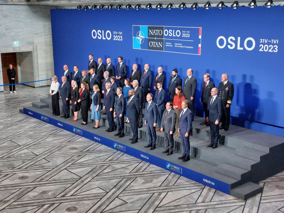 State Secretary Žbogar at the meeting of NATO ministers of foreign affairs