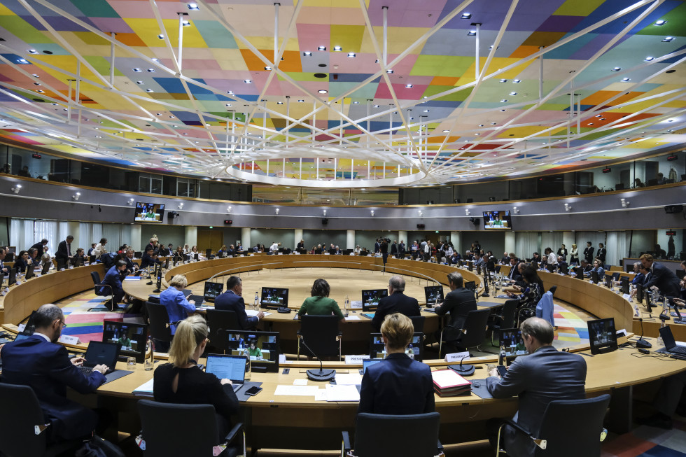 Udeleženci zasedanja Sveta EU za splošne zadeve