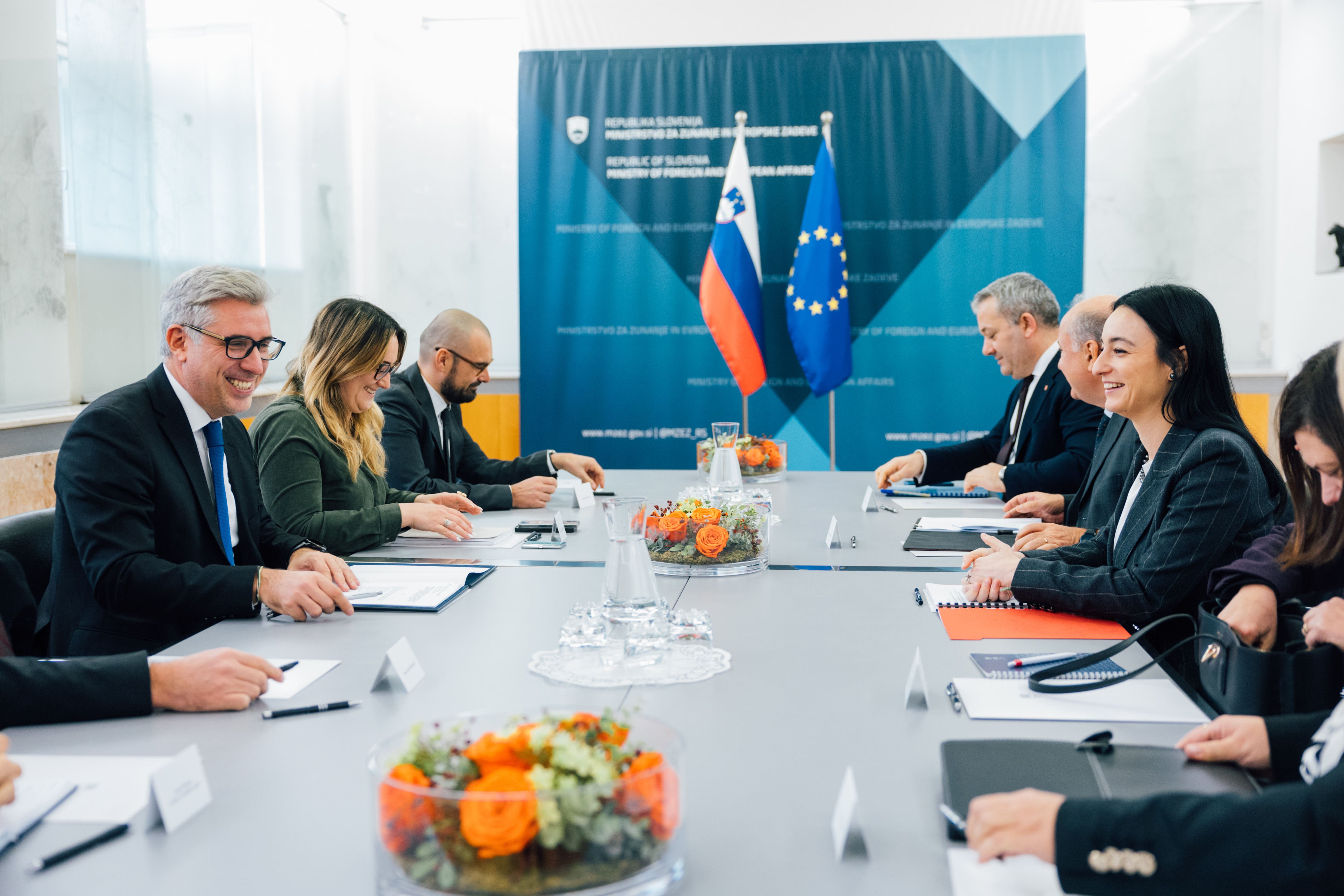 Political consultations with Deputy Minister for Europe and Foreign Affairs of the Republic of Albania Megi Fino