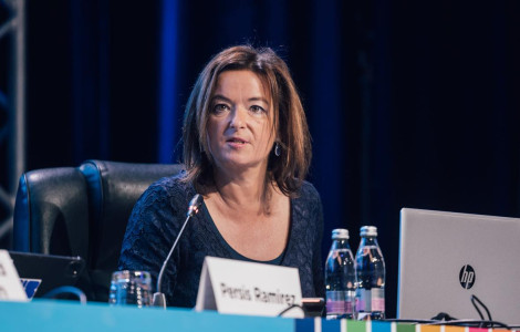 Vodna konvencija2024 4 (ministrica na odru govori)